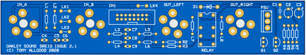 Oakley Sound Systems SREIO PCB